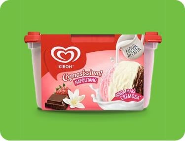 Pote de sorvete Kibon 1,5l (sabores variados)